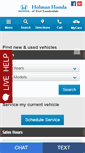 Mobile Screenshot of holmanhonda.com